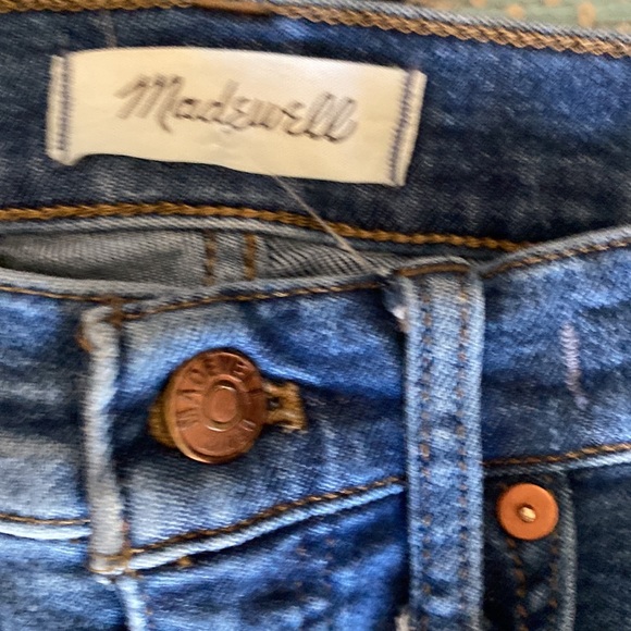 Madewell 10" High-Rise Skinny Jeans in Wendover Wash: TENCEL™ Denim - Picture 8 of 14